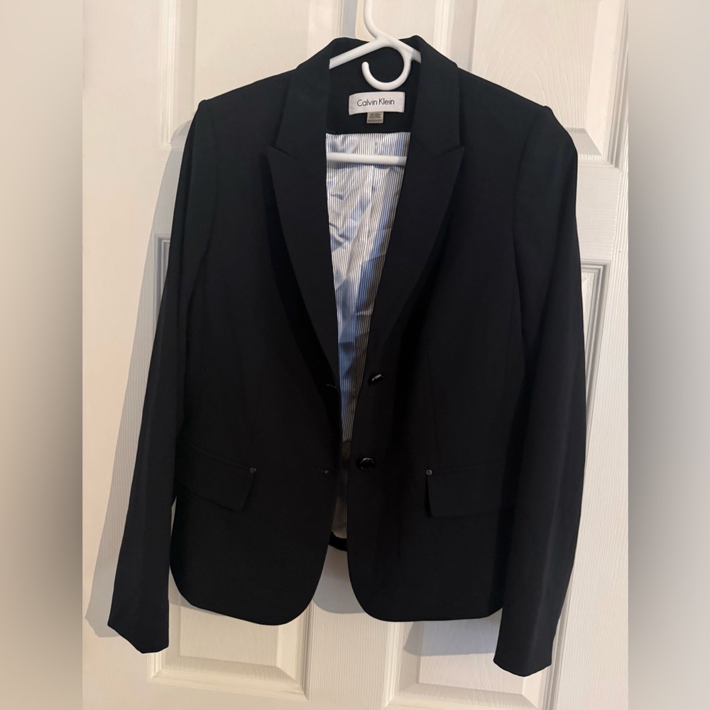 Calvin Klein Woman’s Blue Navy Blazer